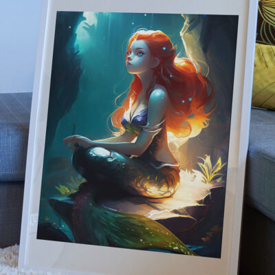 The Little Mermaid Acrylic Glass Prints